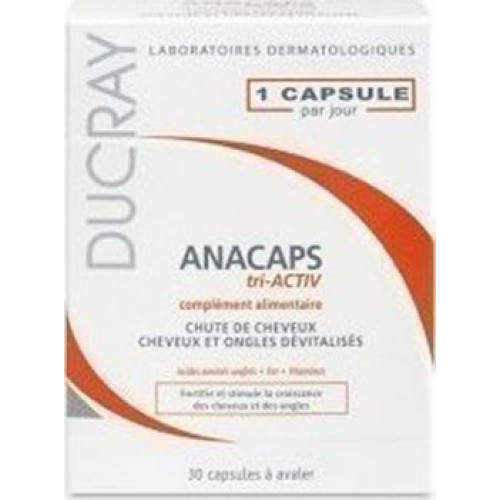 DUCRAY ANACAPS TRI- ACTIV 30caps